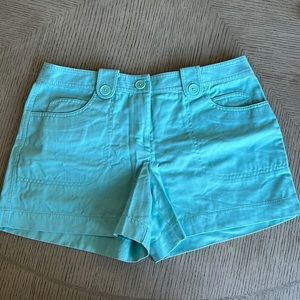 Ann Taylor LOFT - Aqua Shorts w/ 4-inch Inseam - SZ 6